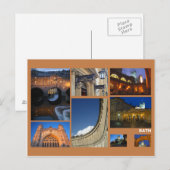 Bath multi-afbeelding briefkaart (Voorkant / Achterkant)