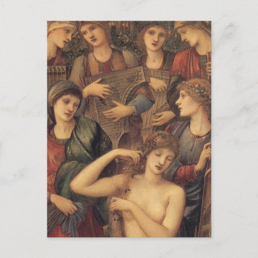 Bath of Venus by Sir Edward Coley Burne-Jones Briefkaart (Voorkant)