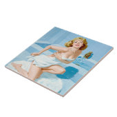 Bath Pin Up Tegeltje (Zijkant)