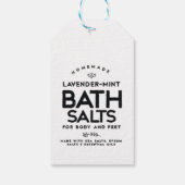 Bath Salts Gift Label Cadeaulabel (Achterkant)