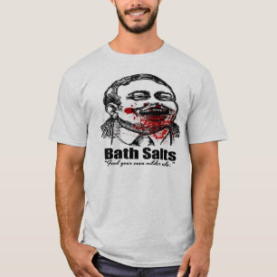 Bath Salts Zombie - wilderzijde T-shirt