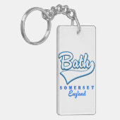 Bath Somerset reizen logo Sleutelhanger (Voorkant Links)