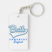 Bath Somerset reizen logo Sleutelhanger (achterkant)