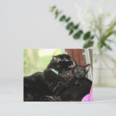 Bath-tijd Feestdagenkaart (Staand voorkant)