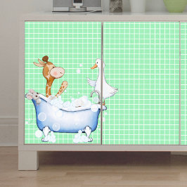 Bath Time Antics Decoupage Tissue Paper Tissuepapier