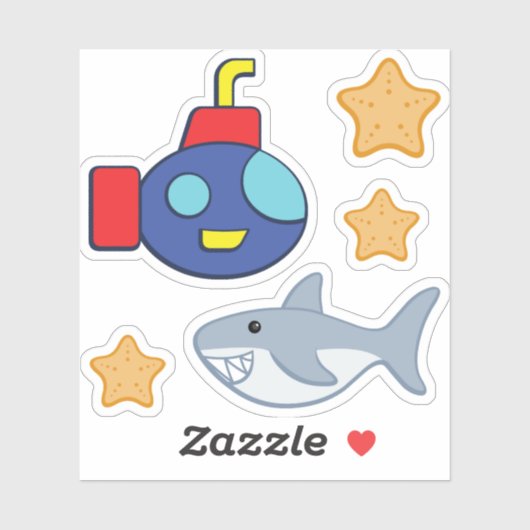 Bath Time Fancy Contour Sticker (Vel)