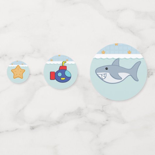 Bath Time Fans Confetti (Achterkanten)