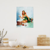 Bath Time Pin Up Poster (Keuken)