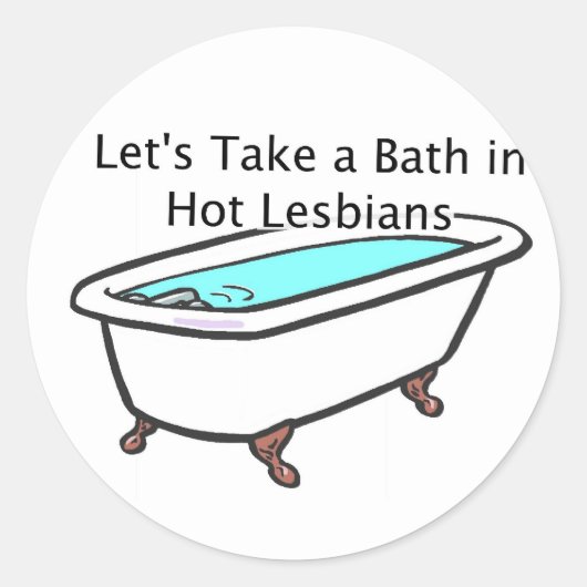 Bath Time Sticker (Voorkant)