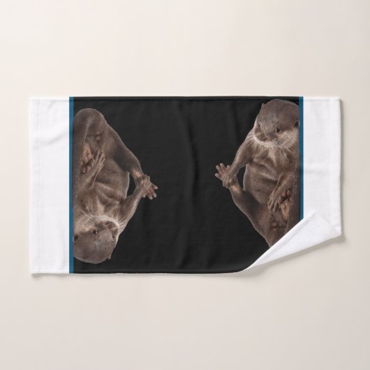 Bath Time Weasels - Schattigee otters Bad Handdoek (Handdoek)