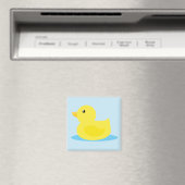 Bath Time Yellow Duck Magneet (Insitu (Vaatwasser))