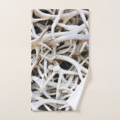 Bath Towel Set - Elk Antlers Bad Handdoek (Handdoek)