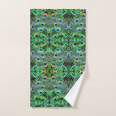Bath Towel set Peacock Feathers Bad Handdoek (Handdoek)