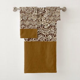 Bath Towl Set Bad Handdoek