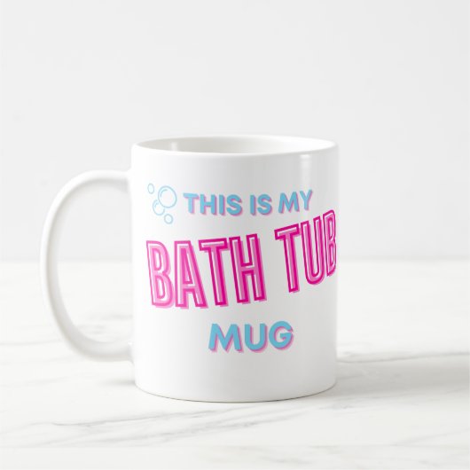 Bath Tub Mok / Dit is My Bath Tub Mok / Cadeaubon  (Links)