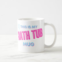 Bath Tub Mok / Dit is My Bath Tub Mok / Cadeaubon 
