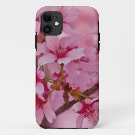 Bathed in Roze Japanse Cherry Blossom Case-Mate iPhone Case (Achterkant)
