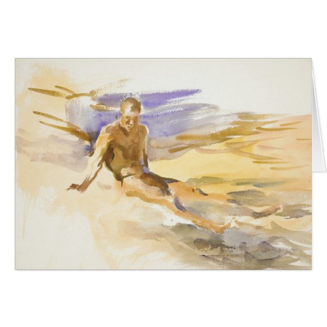 Bather in Florida, 1917 (Voorkant Horizontaal)