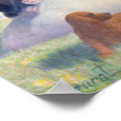 Bathers at Asnières - Georges Pierre Seurat Poster (Hoek)