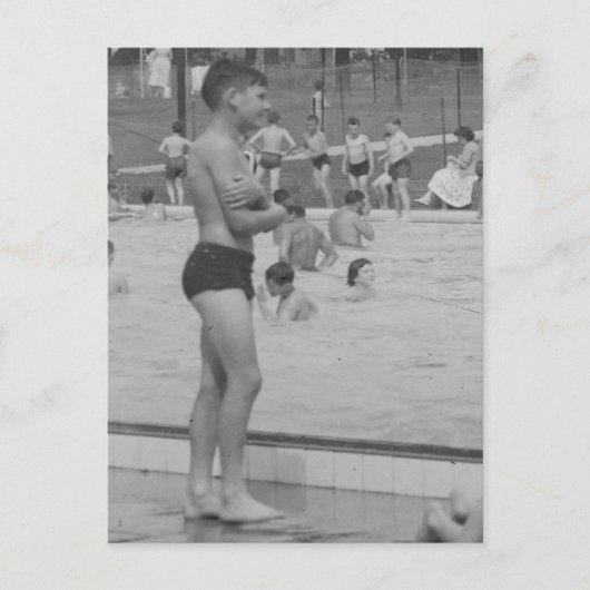 Bathers Briefkaart (Voorkant)