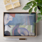 Bathers in Asnieres, Seurat Tissuepapier (Geschenk)