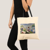 Bathers in Asnieres, Seurat Tote Bag (Voorkant (product))