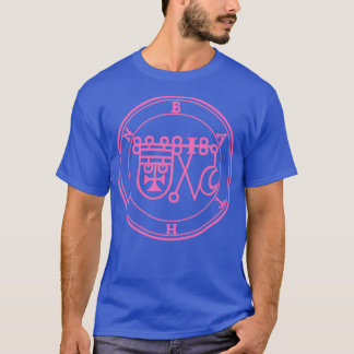 Bathin Sigil kent de dans van kruiden roze T-shirt