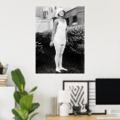 Bathing Beauty, begin jaren 1900 Poster (Thuiskantoor)