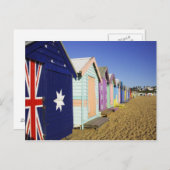 Bathing Boxes, Middle Brighton Beach, Port Briefkaart (Voorkant / Achterkant)
