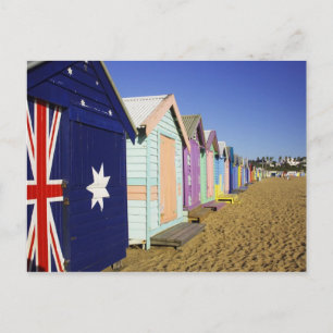 Bathing Boxes, Middle Brighton Beach, Port Briefkaart