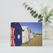 Bathing Boxes, Middle Brighton Beach, Port Briefkaart (Staand voorkant)