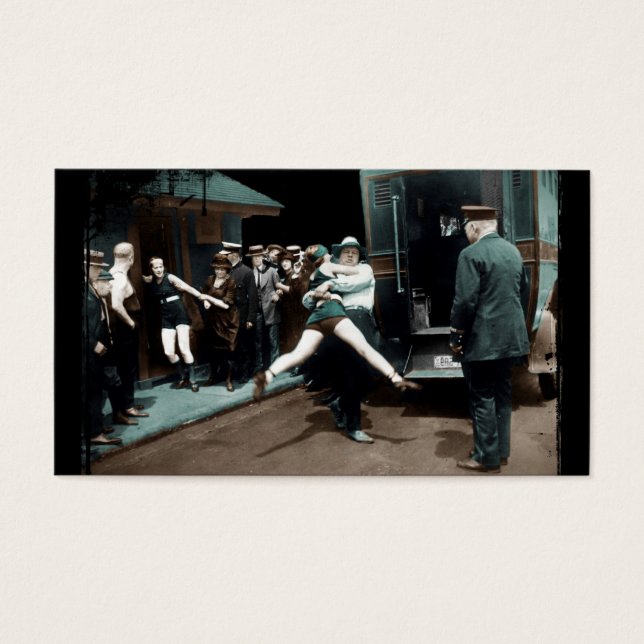 Bathing Suit Arrests USA Visitekaartje (Voorkant)