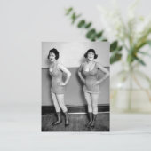 Bathing Suit Models Briefkaart (Staand voorkant)