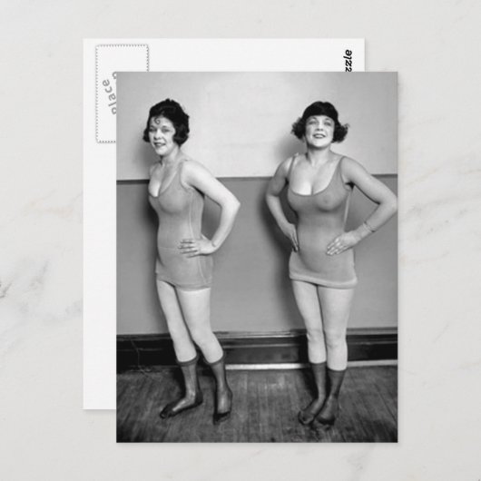 Bathing Suit Models Briefkaart (Voorkant / Achterkant)