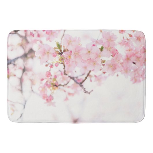 BATHMAT: CHERRY BLOSSOM BRANCH BADMAT (Voorkant)
