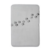 BATHMAT - KAT PIJLPRINTS/TRACKS BADMAT (Voorkant Verticaal)