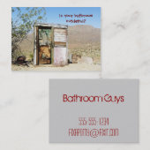 Bathroom Bouw  Visitekaartjes (Voorkant / Achterkant)