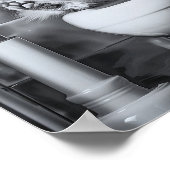 Bathroom Cat Print reading on toilet, Bathroom Wal (Hoek)