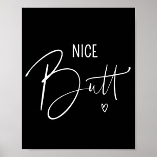 Bathroom Decor Nice, maar Funny Wall citeert Poster