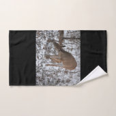 Bathroom doek set 3 stuks-Wildlife-Deer Bad Handdoek (Handdoek)