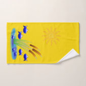 Bathroom-handdoeksets Vissen Bad Handdoek (Handdoek)