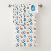 Bathroom-handdoeksets zeep bad handdoek (Insitu)