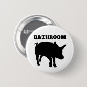 Bathroom Hog Button (Voorkant /achterkant)