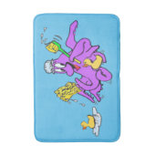 Bathroom Octopus  Bath Mat (Voorkant Verticaal)