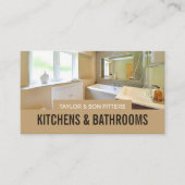 Bathroom Portret, keuken en badkamer Fitter Visitekaartje (Voorkant)