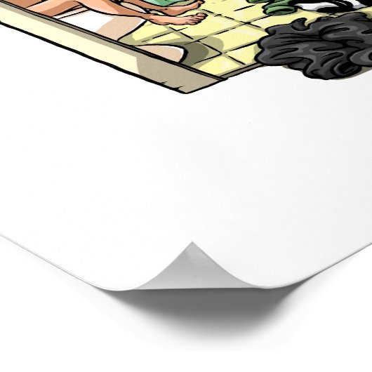 Bathroom Reading Poster (Hoek)