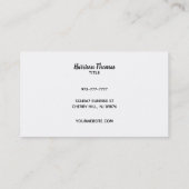 Bathroom Renovatie Slogans Visitekaartjes (Achterkant)