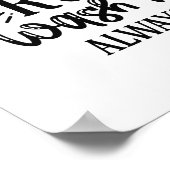 Bathroom Rules Wall Art Funny Sayings Poster (Hoek)