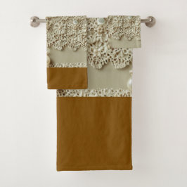 Bathroom Towel Set Bad Handdoek