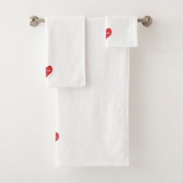 Bathroom Towel set Bad Handdoek